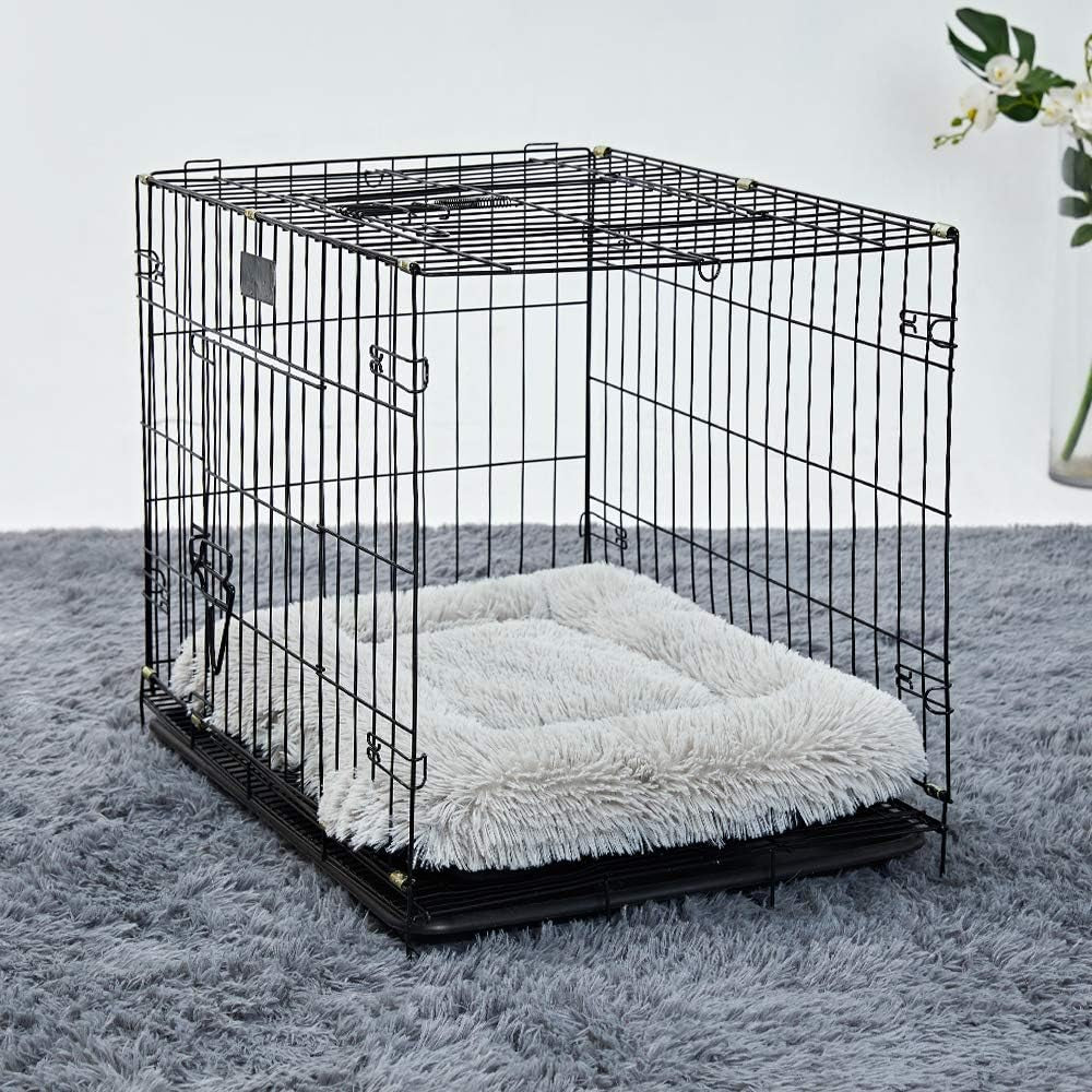 Puppy Dog Bed Small Dogs, Washable Dog Crate Bed Cushion, Dog Crate Pad Small Dogs 24 INCH