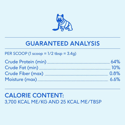 Bone Broth for Dogs and Cats - Chicken Bone Broth Powder Dog Food Toppers for Picky Eaters - Provides Extra Nutrition for Joint Strength, Immune Support & Heart Health - 96 Scoops