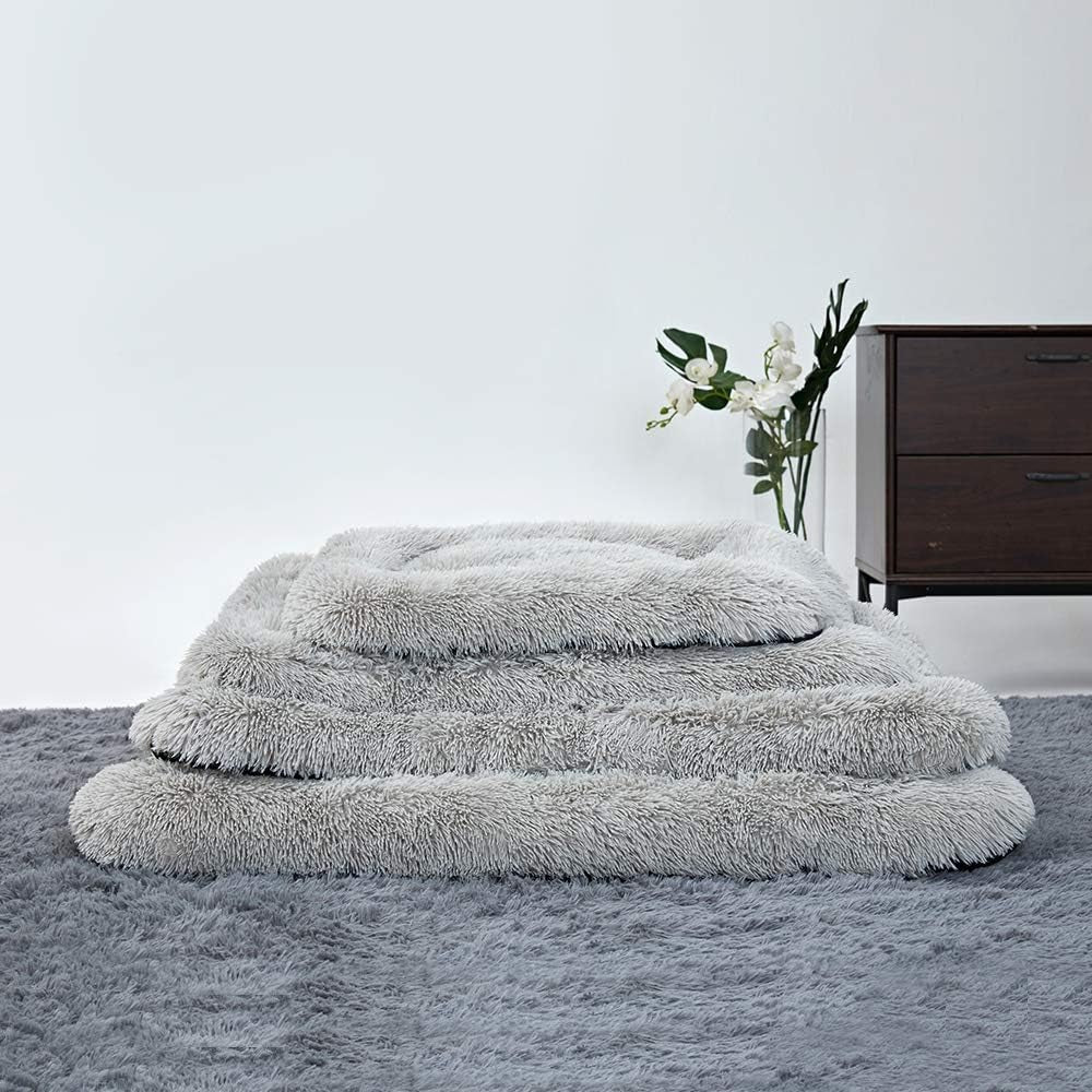Puppy Dog Bed Small Dogs, Washable Dog Crate Bed Cushion, Dog Crate Pad Small Dogs 24 INCH