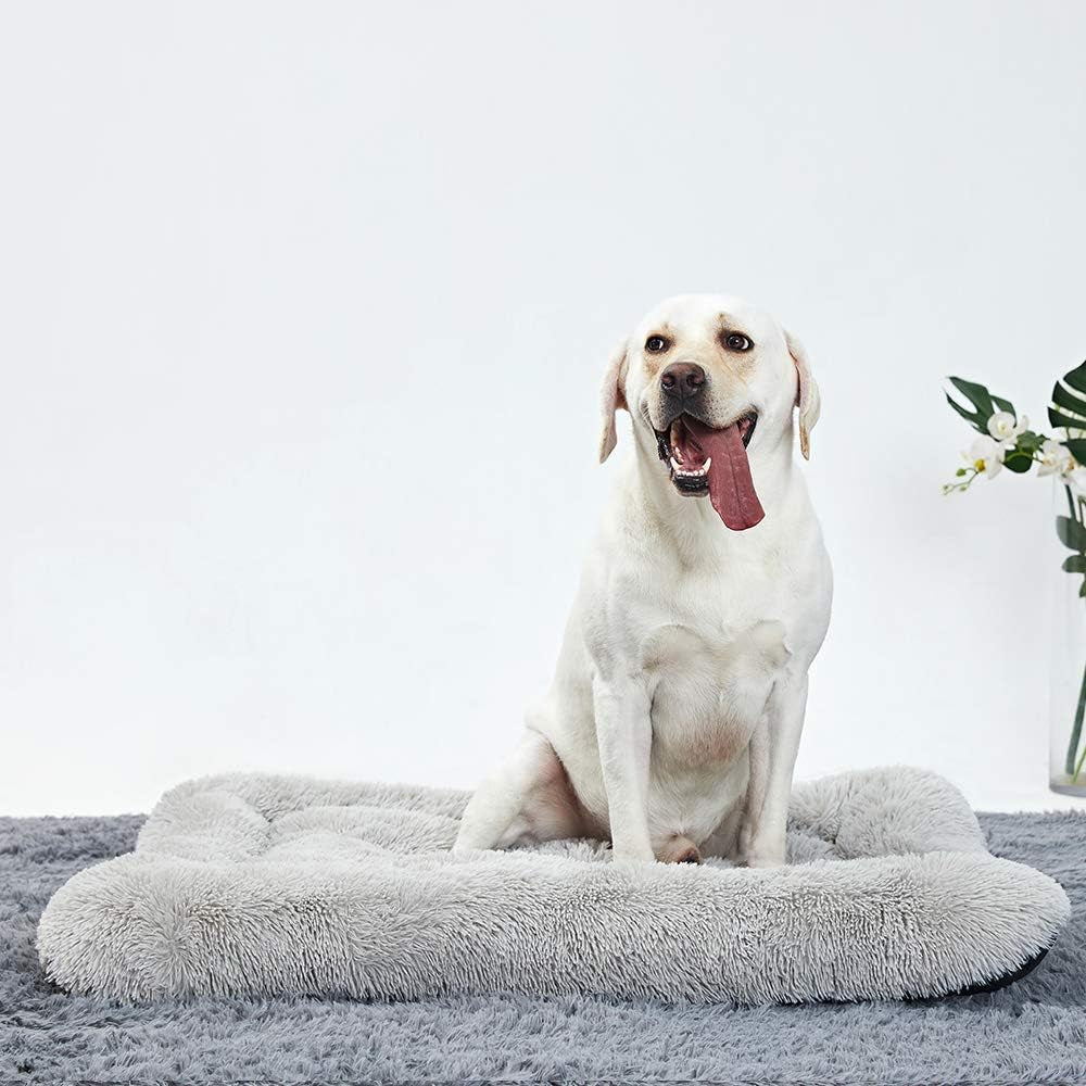Puppy Dog Bed Small Dogs, Washable Dog Crate Bed Cushion, Dog Crate Pad Small Dogs 24 INCH